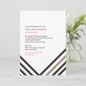 Sparkle & Shine - Bachelorette Party Kaart (Staand voorkant)