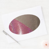 Sparkle & Shine Ovale Sticker (Envelop)