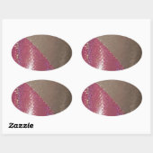 Sparkle & Shine Ovale Sticker (Vel)