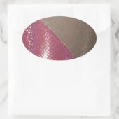 Sparkle & Shine Ovale Sticker (Tas)