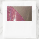Sparkle & Shine Rechthoekige Sticker (Tas)