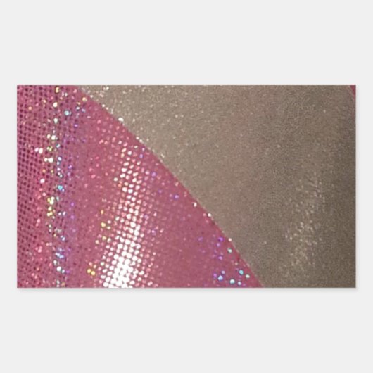 Sparkle & Shine Rechthoekige Sticker (Voorkant)