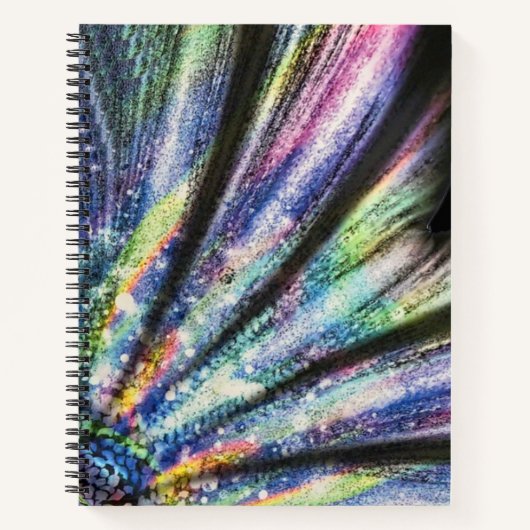 Sparkle & Shine Regenboog Zeemeerminstaart | Kleur Notitieboek (Voorkant)