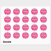 Sparkle & Shine Ronde Sticker (Vel)