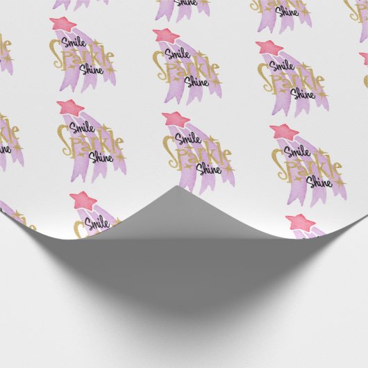 Sparkle Shine Star Cadeaupapier (Hoek)