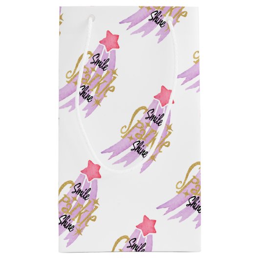 Sparkle Shine Star Klein Cadeauzakje (Achterkant)