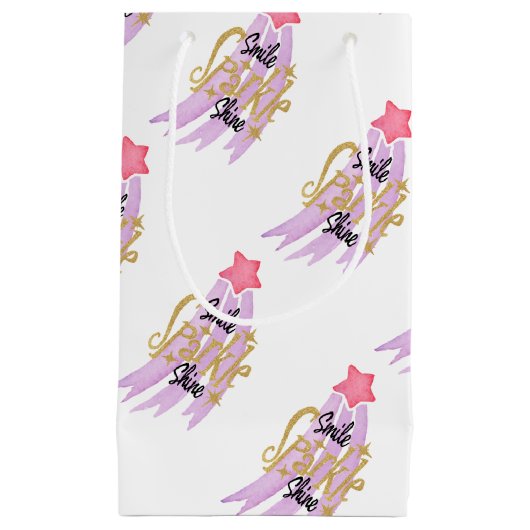 Sparkle Shine Star Klein Cadeauzakje (Voorkant)