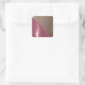 Sparkle & Shine Vierkante Sticker (Tas)