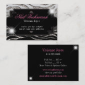 Sparkle & Shine Zebra: Visitekaartjes (Voorkant / Achterkant)