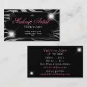 Sparkle & Shine Zebra: Visitekaartjes (Voorkant / Achterkant)