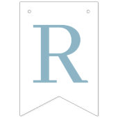 Sparkle Silver Frozen Kingdom Castle 1e verjaardag Vlaggetjes (Derde vlag)