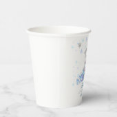 Sparkle Silver Frozen Kingdom Kasteel 1e Verjaarda Papieren Bekers (Rechts)