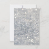 Sparkle Silver RSVP 25e Jubileum Kaartje (Achterkant)