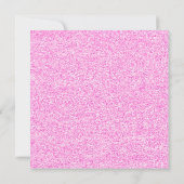 Sparkle Snowflake Roze 1ste verjaardag Kaart (Achterkant)