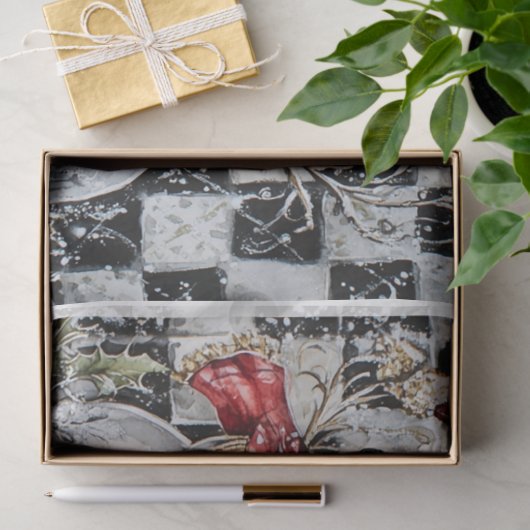 Sparkle Snowman Tissuepapier (Geschenk)