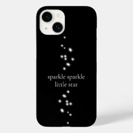 Sparkle Sparkle Little Star Black Starlight iPhone 16 Plus Hoesje