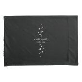 Sparkle Sparkle Little Star Black Starlight Kussensloop (Voorkant-Rechts)