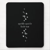 Sparkle Sparkle Little Star Black Starlight Muismat (Voorkant)
