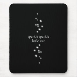 Sparkle Sparkle Little Star Black Starlight Muismat