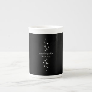 Sparkle Sparkle Little Star Black Starlight Porselein Kop