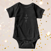 Sparkle Sparkle Little Star Black Starlight Romper