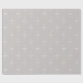 Sparkle Sparkle Little Star Silver Grey Starlight Cadeaupapier (Vlak)