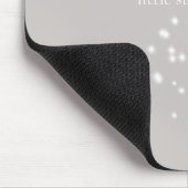 Sparkle Sparkle Little Star Silver Grey Starlight Muismat (Hoek)