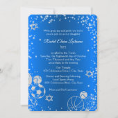 Sparkle Sports Bat Mitzwa Kaart (Voorkant)