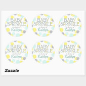Sparkle Sprinkle Stippen Baby Sprinkle Label (Vel)