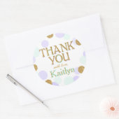 Sparkle Sprinkle-Stippen Dank u wel label (Envelop)