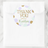 Sparkle Sprinkle-Stippen Dank u wel label (Tas)