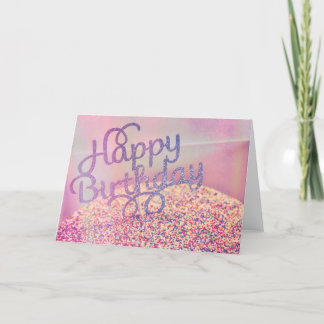 SPARKLE & SPRINKLES WENSKAART BEDANKKAART