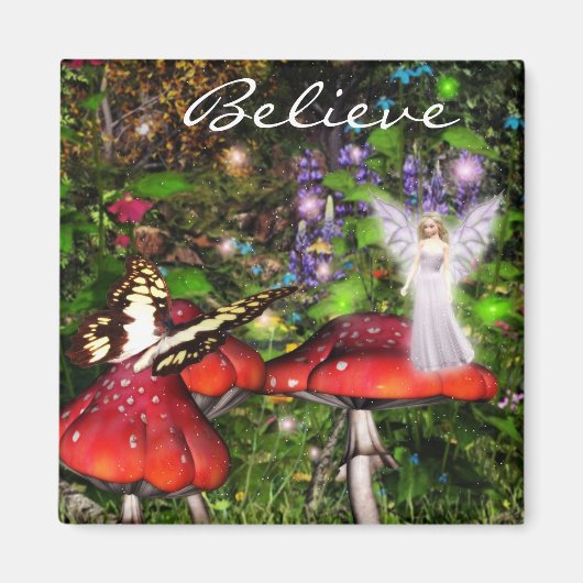 Sparkle sprookjesbos Magnet (Voorkant)