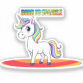 Sparkle Squad Leader Sticker (Voorkant)