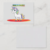 Sparkle Squad Leider Notitiekaartje (Voorkant / Achterkant)