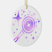 Sparkle Stars, baken van het onbegrensde digitale Keramisch Ornament (Rechts)