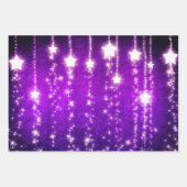 Sparkle Stars Holiday Inpakpapier Vel (Voorkant 2)