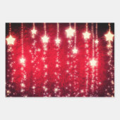 Sparkle Stars Holiday Inpakpapier Vel (Voorkant)