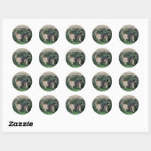 Sparkle Stickers-aanpassen Ronde Sticker (Vel)