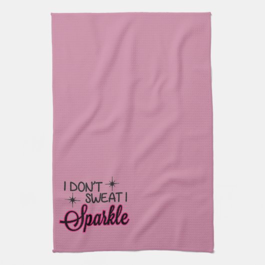 Sparkle Sweat niet Theedoek (Verticaal)