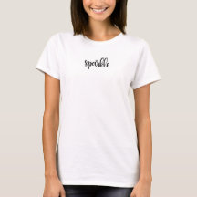 Sparkle T-shirt: Pas uw glans aan!