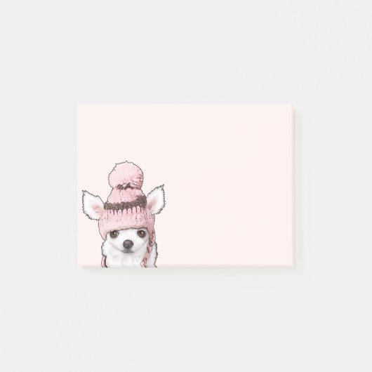 Sparkle The Tiny Chi | Schattige Chihuahua Hond Pe Post-it® Notes (Voorkant)