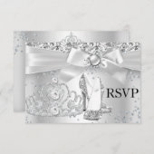 Sparkle Tiara Heels Zilver Zoet 16 RSVP (Voorkant / Achterkant)