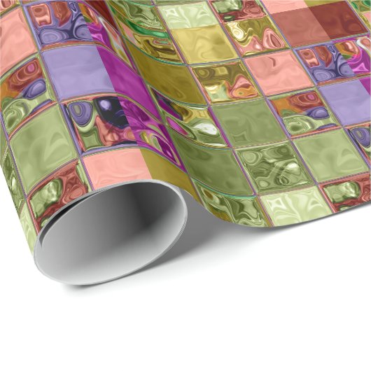 Sparkle Tiles Mosaic Art Cadeaupapier (Rol Hoek)