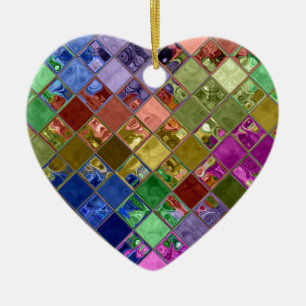 Sparkle Tiles Mosaic Art Keramisch Ornament