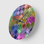 Sparkle Tiles Mosaic Art Ronde Klok (Hoek)