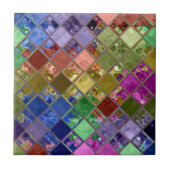 Sparkle Tiles Mosaic Art Tegeltje (Voorkant)