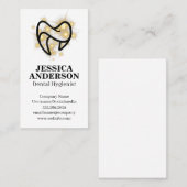 Sparkle Tooth-Logo | Tandheelkunde Visitekaartje (Voorkant / Achterkant)