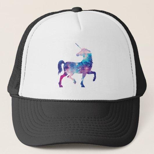 Sparkle Unicorn Trucker Hat Pet (Voorkant)