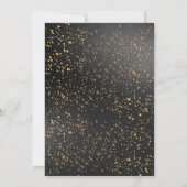 Sparkle verjaardagsuitnodiging kaart (Achterkant)